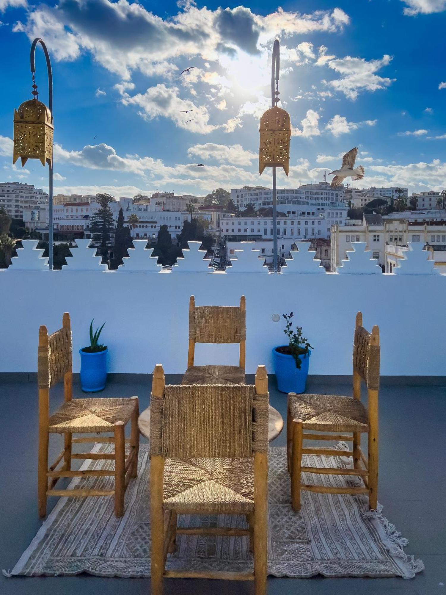 Riad Tanja By Chef Moha Танжер Экстерьер фото